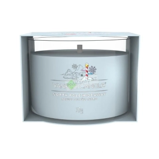 Yankee Candle votivní vonná svíčka ve skle North Pole Hideaway