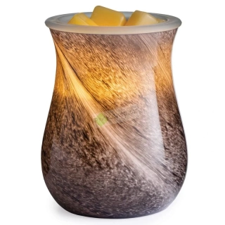 Candle Warmers Obsidian elektrická svítící aroma lampa Glass Illumination