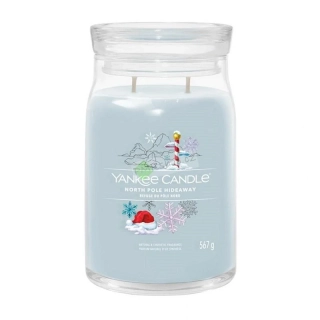 Yankee Candle Signature velká vonná svíčka North Pole Hideaway
