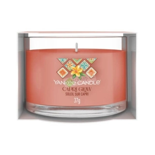 Yankee Candle votivní vonná svíčka ve skle Capri Glow