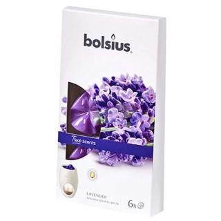 Bolsius vonný vosk Aromatic 2.0 true scents Lavender 6 ks