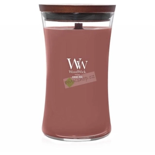 WoodWick velká vonná svíčka Rouge Oud 610 g