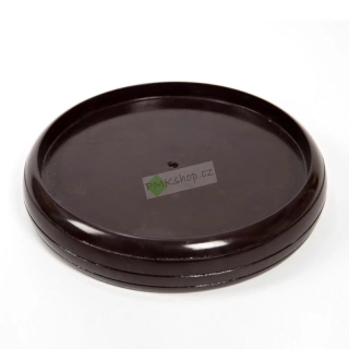 Dřevěná odkapávací miska hnědá pro Andělské zvonění