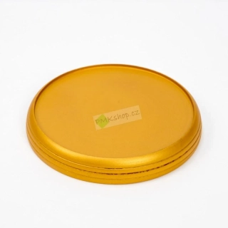 Dřevěná odkapávací miska zlatá pro Andělské zvonění