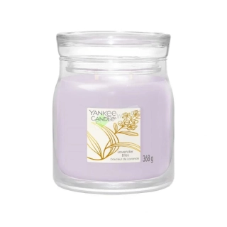 Yankee Candle Signature střední vonná svíčka Lavender Bliss