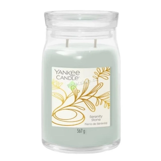 Yankee Candle Signature velká vonná svíčka Serenity Stone