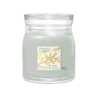 Yankee Candle Signature střední vonná svíčka Serenity Stone