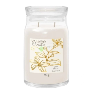 Yankee Candle Signature velká vonná svíčka Slow Bloom