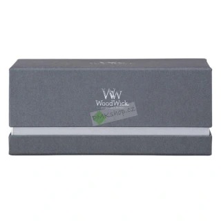 Woodwick dárková krabička pro svíčku loď 220 × 140 × 90 mm
