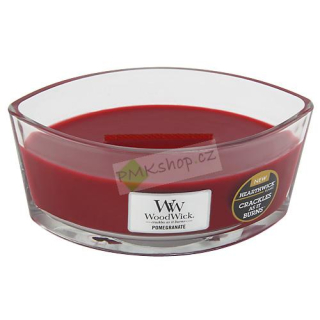 Woodwick lodička vonná svíčka Pomegranate